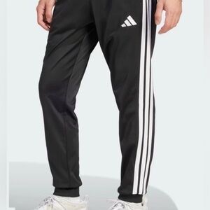 Adidas 3-Stripes Men's Large Jogger Track Pants Multi Sports Black/White H46105
